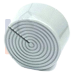 Bağlantı Parçası Düğme Eca Proteus Gri Yuvarlak