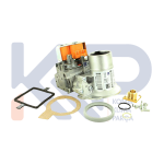 Gaz Valfi Sit 0898005 Vaillant Turbotec, Ecotec Pro Mixer 0020135142, 0020146731, 0020183719 25KW