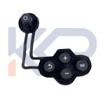 Bağlantı Parçası Düğme Buton Bosch 4+1 Siyah 87186441160