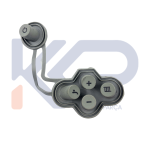 Bağlantı Parçası Düğme Buton Bosch 4+1 Gri Petek 	87186507420