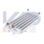 Ana Eşanjör 298mm Eca Colora, Buderus 7006901124