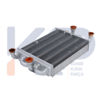 Ana Eşanjör 225mm Ferroli Domicondense 39841310, 39837660